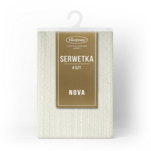 OBRUS GLAMO 30 X 40 CM BEŻOWY