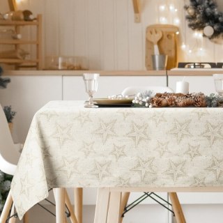 OBRUS ŚWIĄTECZNY WINTER 145 X 350 CM KREMOWY