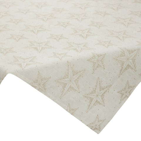 OBRUS ŚWIĄTECZNY WINTER 85 X 85 CM KREMOWY