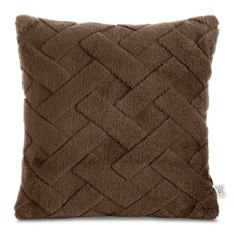 POSZEWKA DESIGN91 45 X 45 CM CIEMNOBRĄZOWY