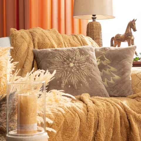 POSZEWKA ŚWIĄTECZNY 119 B 45 X 45 CM CIEMNOZIELONY