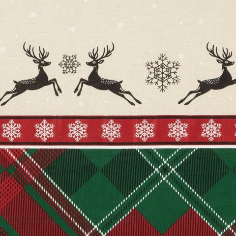 ŚWIĄTECZNY KOMPLET POŚCIELI AUSTIN 160 X 200 CM CZERWONY