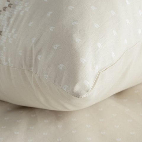 ŚWIĄTECZNY KOMPLET POŚCIELI LUKE 220 X 200 CM BEŻOWY