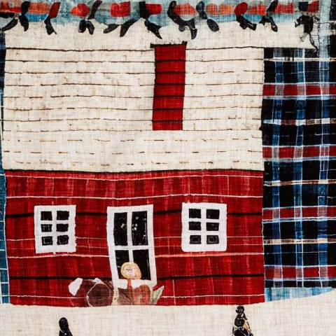 ŚWIĄTECZNY KOMPLET POŚCIELI NIKO 220 X 200 CM CZERWONY