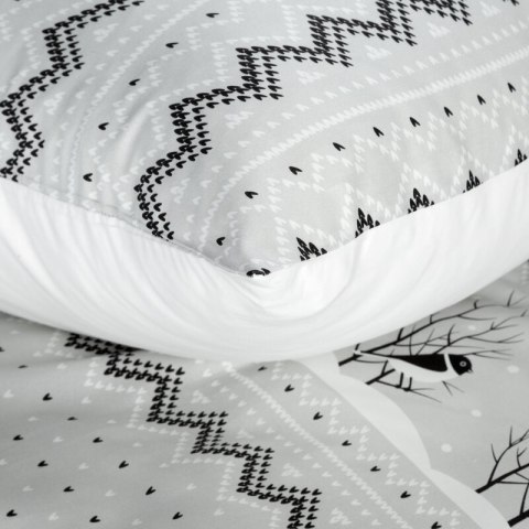 ŚWIĄTECZNY KOMPLET POŚCIELI TASHA 140 X 200 CM BIAŁY