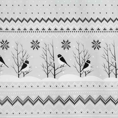 ŚWIĄTECZNY KOMPLET POŚCIELI TASHA 220 X 200 CM BIAŁY