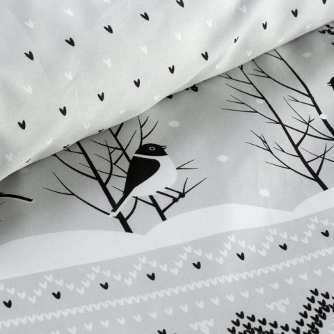 ŚWIĄTECZNY KOMPLET POŚCIELI TASHA 220 X 200 CM BIAŁY