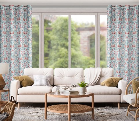 ZASŁONA GOTOWA ASHLEY 135 X 250 CM BIAŁY