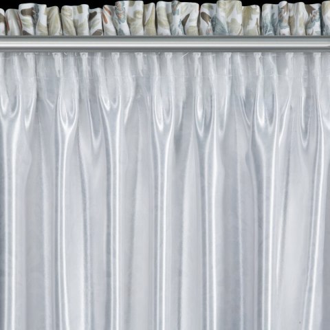 ZASŁONA GOTOWA ASHLEY NA TAŚMIE 135 X 270 CM BIAŁY