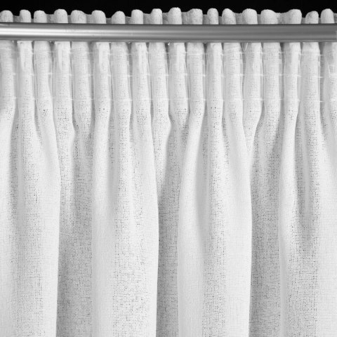 ZASŁONA GOTOWA MARLENE NA TAŚMIE 140 X 270 CM BIAŁY