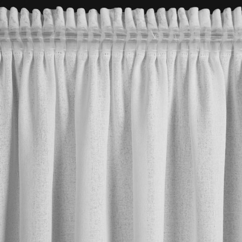 ZASŁONA GOTOWA MARLENE NA TAŚMIE 140 X 270 CM BIAŁY