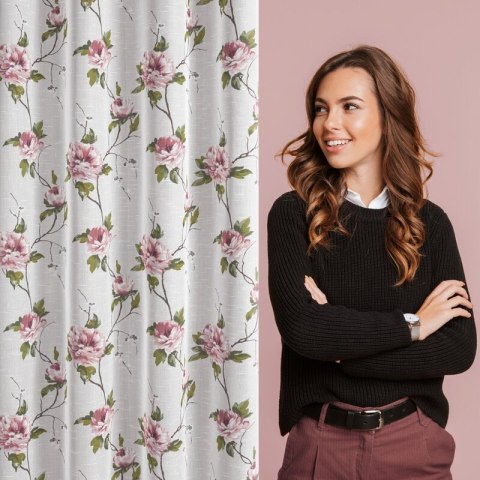 ZASŁONA GOTOWA RUTH 135 X 250 CM BIAŁY