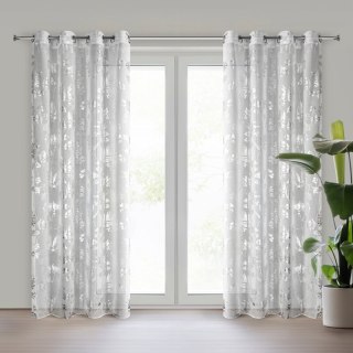 FIRANA GOTOWA DELIA 140 X 250 CM BIAŁY