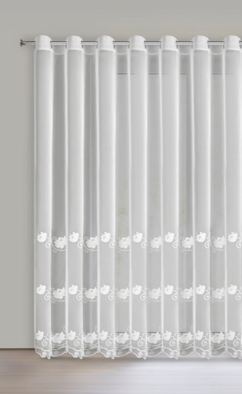 FIRANA GOTOWA LETI 350 X 250 CM BIAŁY