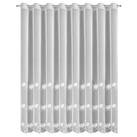 FIRANA GOTOWA LETI 350 X 250 CM BIAŁY