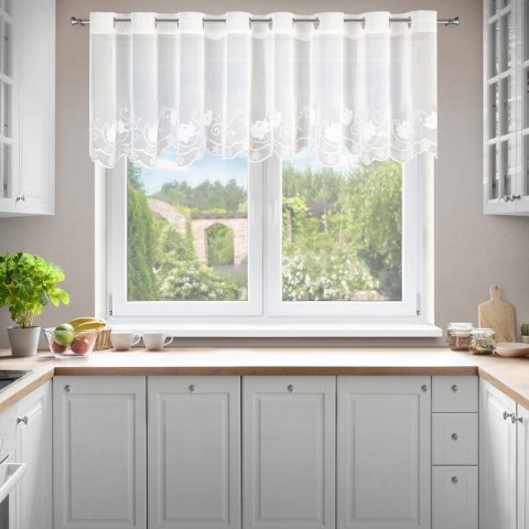 FIRANA GOTOWA LETI 350 X 70 CM BIAŁY