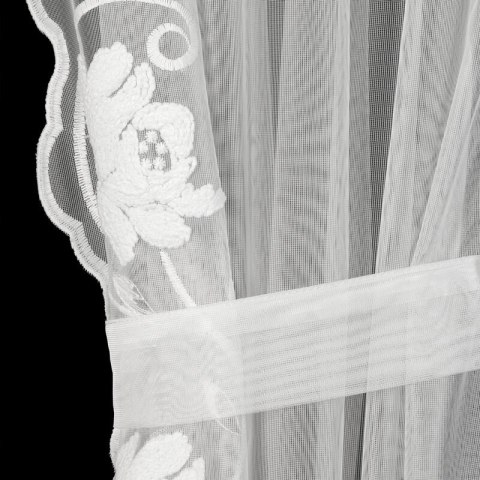 FIRANA GOTOWA LETI NA TAŚMIE 140 X 270 CM BIAŁY