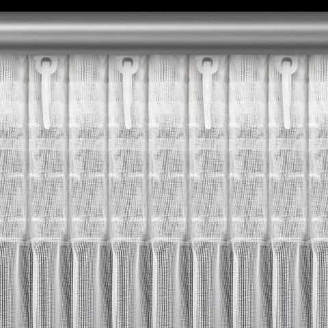 FIRANA GOTOWA LETI NA TAŚMIE 140 X 270 CM BIAŁY