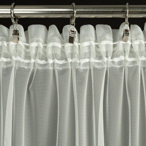 FIRANA GOTOWA NIRA NA TAŚMIE 150 X 40 CM KREMOWY