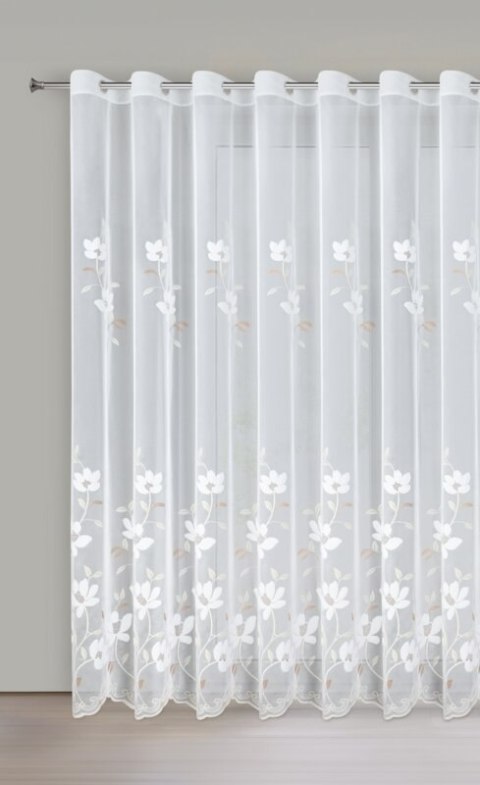 FIRANA GOTOWA SANDI 350 X 250 CM BIAŁY