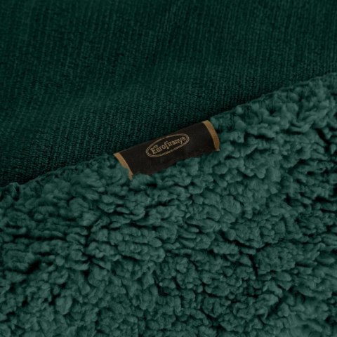 KOC TEDY 150 X 200 CM CIEMNOZIELONY