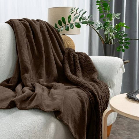 KOC TEDY 70 X 160 CM CIEMNOBRĄZOWY