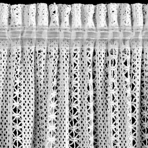 ZASŁONA GOTOWA BONITA NA TAŚMIE 140 X 270 CM BIAŁY