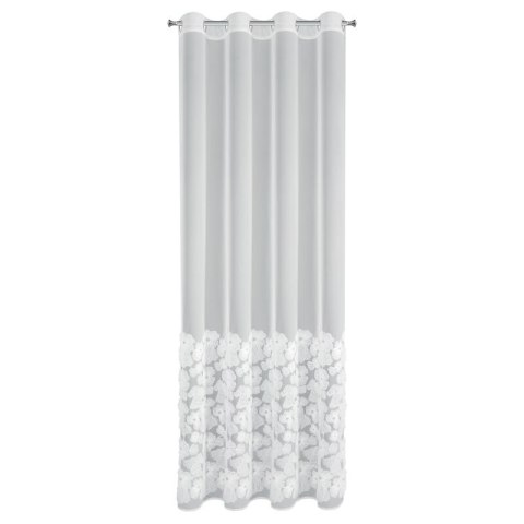 ZASŁONA GOTOWA JASMIN 2 140 X 250 CM BIAŁY