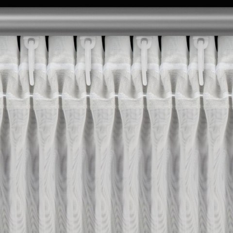 FIRANA GOTOWA CAROLINE NA TAŚMIE 400 X 250 CM BIAŁY