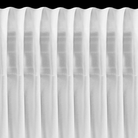 FIRANA GOTOWA LORETA 2 NA TAŚMIE 400 X 160 CM BIAŁY