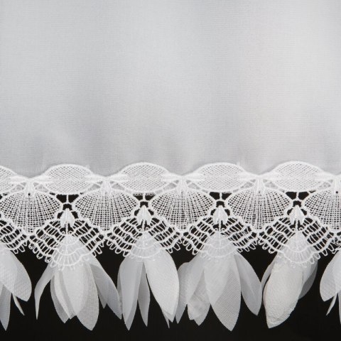 FIRANA GOTOWA LORETA 2 NA TAŚMIE 400 X 160 CM BIAŁY