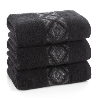 RĘCZNIK AZARI (06) 50 X 90 CM CZARNY