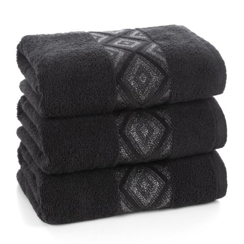 RĘCZNIK AZARI (06) 70 X 140 CM CZARNY