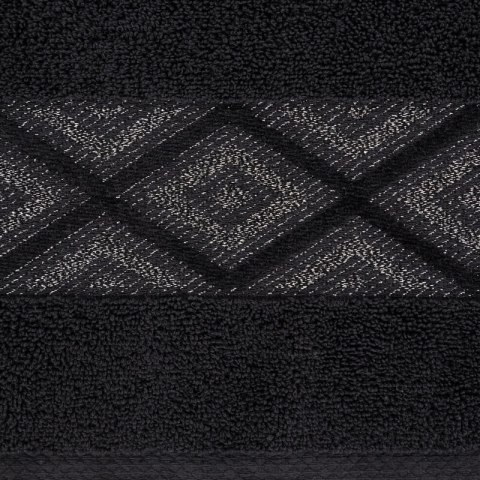 RĘCZNIK AZARI (06) 70 X 140 CM CZARNY