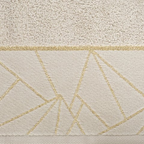 RĘCZNIK CLEO (03) 70 X 140 CM BEŻOWY