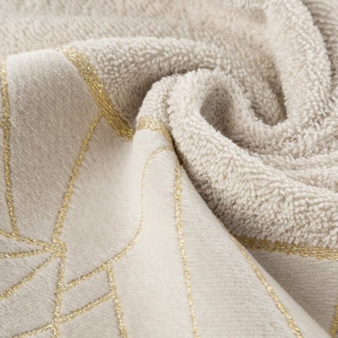 RĘCZNIK CLEO (03) 70 X 140 CM BEŻOWY