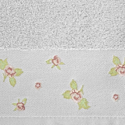 RĘCZNIK DALIA (02) 50 X 90 CM SREBRNY