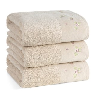 RĘCZNIK DALIA (03) 70 X 140 CM BEŻOWY