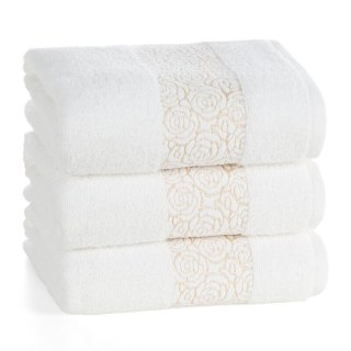 RĘCZNIK IRIS (01) 30 X 50 CM KREMOWY