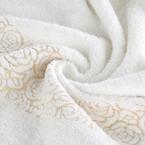 RĘCZNIK IRIS (01) 50 X 90 CM KREMOWY