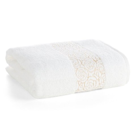 RĘCZNIK IRIS (01) 70 X 140 CM KREMOWY