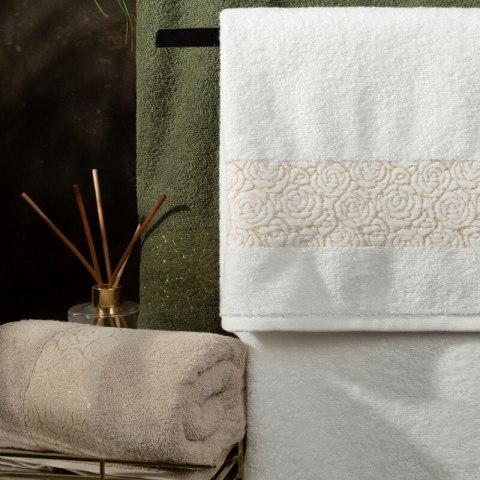 RĘCZNIK IRIS (02) 30 X 50 CM SREBRNY