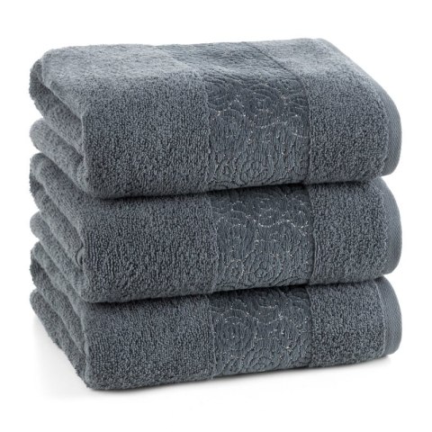 RĘCZNIK IRIS (06) 50 X 90 CM STALOWY