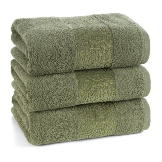 RĘCZNIK IRIS (07) 50 X 90 CM CIEMNOZIELONY