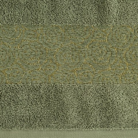 RĘCZNIK IRIS (07) 50 X 90 CM CIEMNOZIELONY