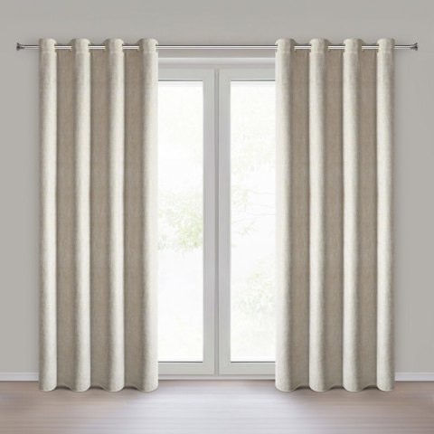 ZASŁONA GOTOWA BITSY 140 X 250 CM SZAMPAŃSKI