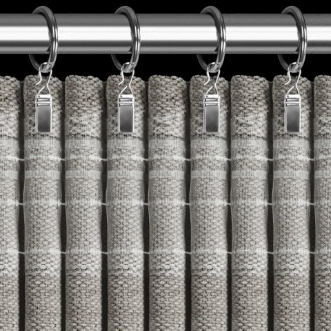 ZASŁONA GOTOWA NESKA NA TAŚMIE 140 X 270 CM BEŻOWY