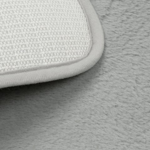 DYWANIK ŁAZIENKOWY NINA 50 X 70 CM SREBRNY