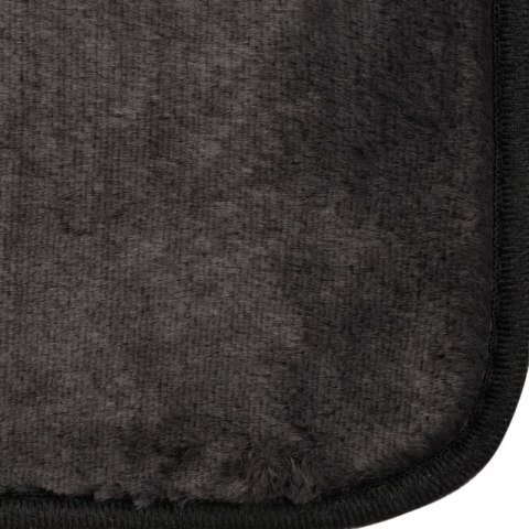 DYWANIK ŁAZIENKOWY NINA 50 X 70 CM STALOWY