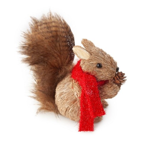 FIGURKA ŚWIĄTECZNA 17 X 10 X 20 CM BRĄZOWY